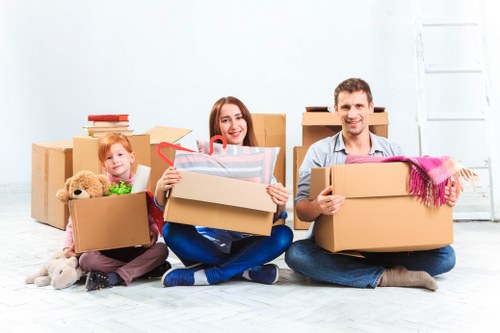 Professional moving truck service for Wimbledon customers