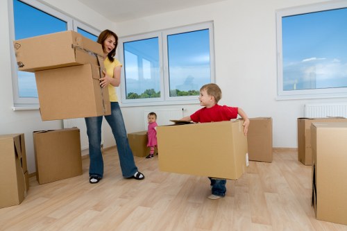 Family home moving service in Wimbledon with careful access planning