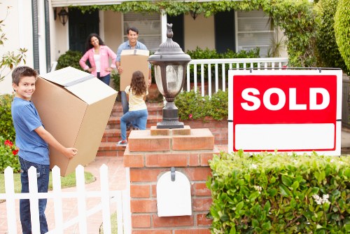 Commercial relocation items being handled by local movers